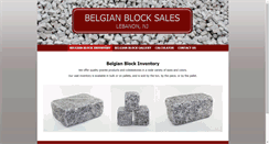 Desktop Screenshot of belgianblocksales.com